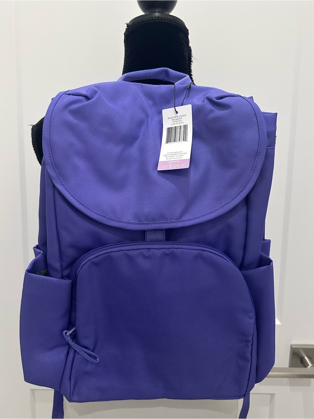 Vera Bradley Lighten Up Essential Rucksack Backpack NWT